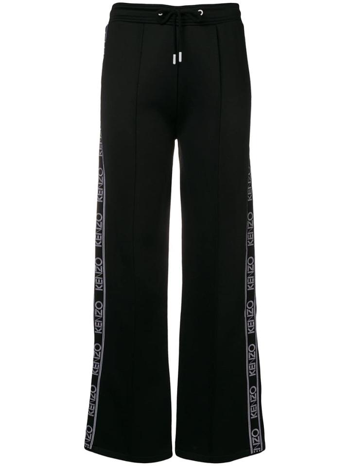 Kenzo Logo Stripe Track Pants - Black