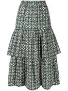 Golden Goose Deluxe Brand Miranda Floral Skirt - Green