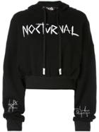 Haculla Cropped Hooded Sweatshirt - Black