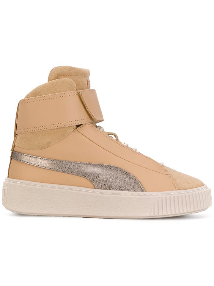 Puma Hi-top Sneakers - Nude & Neutrals