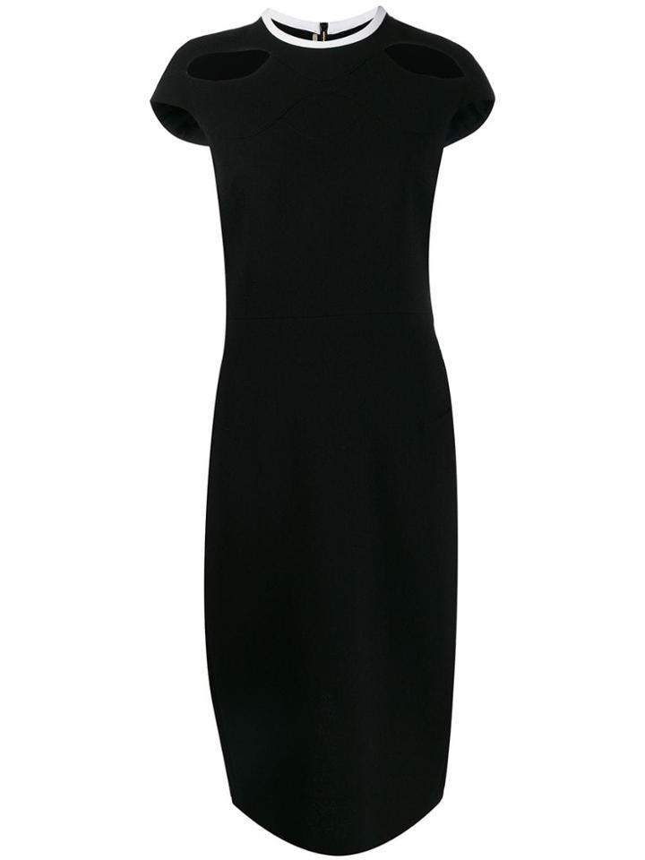 Roland Mouret Talland Midi Dress - Black