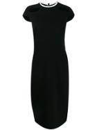 Roland Mouret Talland Midi Dress - Black
