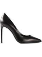 Saint Laurent Paris Pumps, Women's, Size: 38.5, Black, Leather