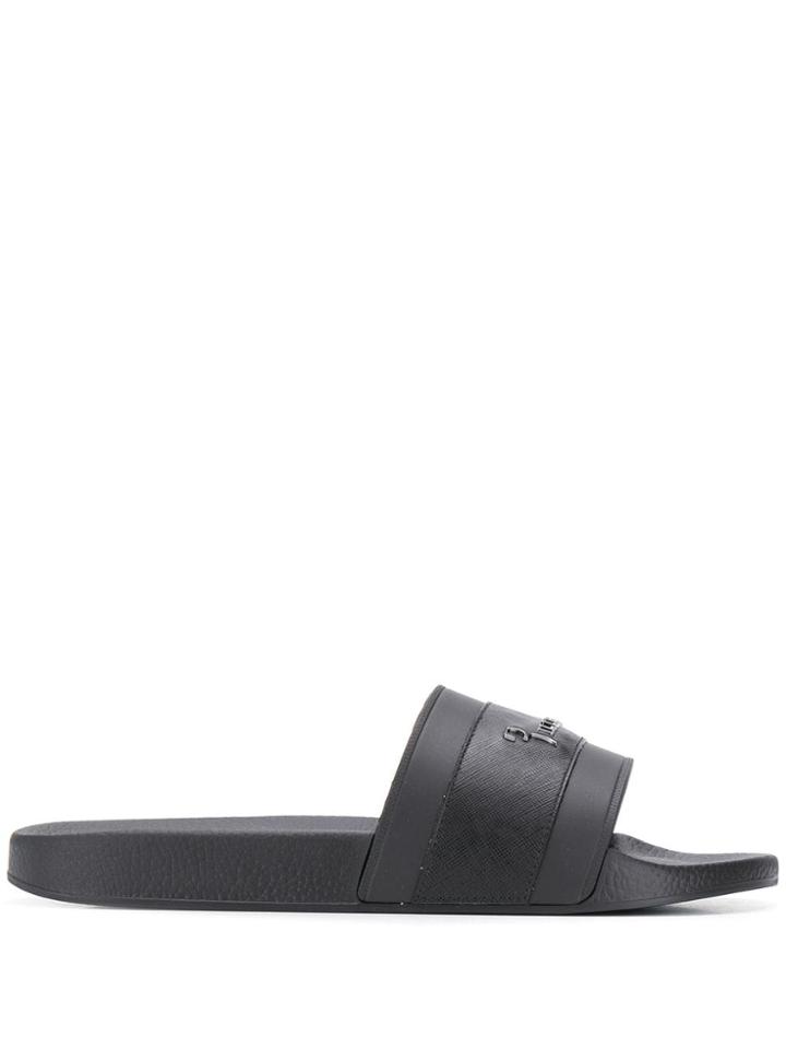Billionaire Logo Sliders - Black