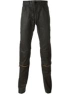 Odeur 'smell Ziper' Jeans, Adult Unisex, Size: Xs, Black, Cotton/spandex/elastane