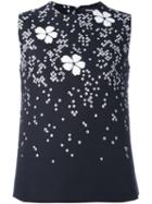 Dsquared2 Floral Detail Sleeveless Blouse