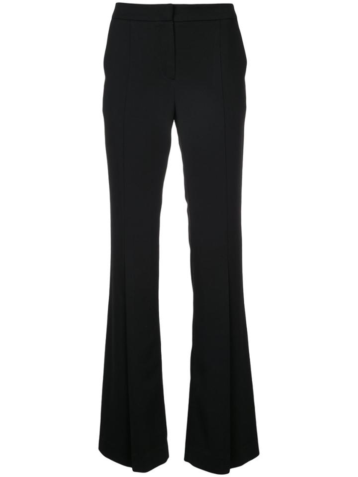 Goen.j Wide-leg Pleated Trousers - Black