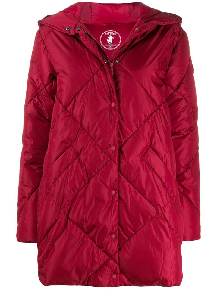 Save The Duck Mega9 Padded Coat - Red