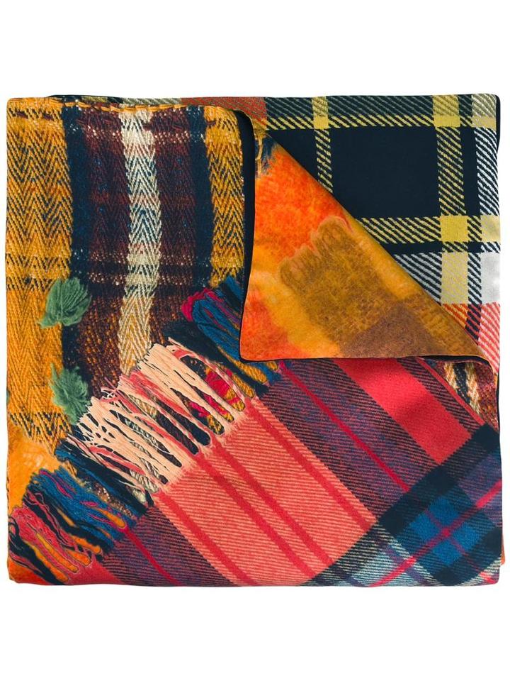 Pierre-louis Mascia Checked Scarf, Women's, Silk/modal/cashmere
