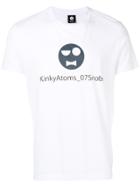 Aspesi Kinkyatoms Printed T-shirt - White