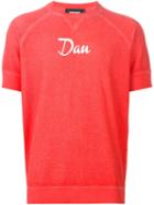 Dsquared2 Dan Print Sweatshirt, Men's, Size: S, Red, Cotton