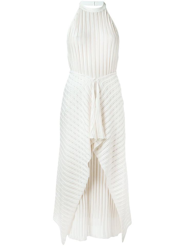 Egrey Knitted Midi Dress, Women's, Size: P, White, Viscose
