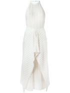 Egrey Knitted Midi Dress, Women's, Size: P, White, Viscose