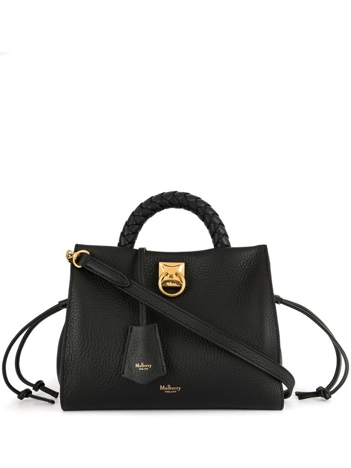 Mulberry Small Iris Tote Bag - Black
