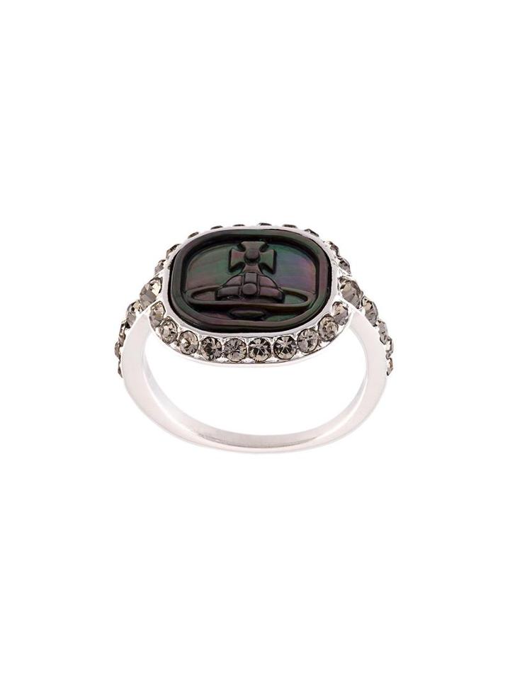 Vivienne Westwood 'edith' Ring, Women's, Size: Large, Metallic