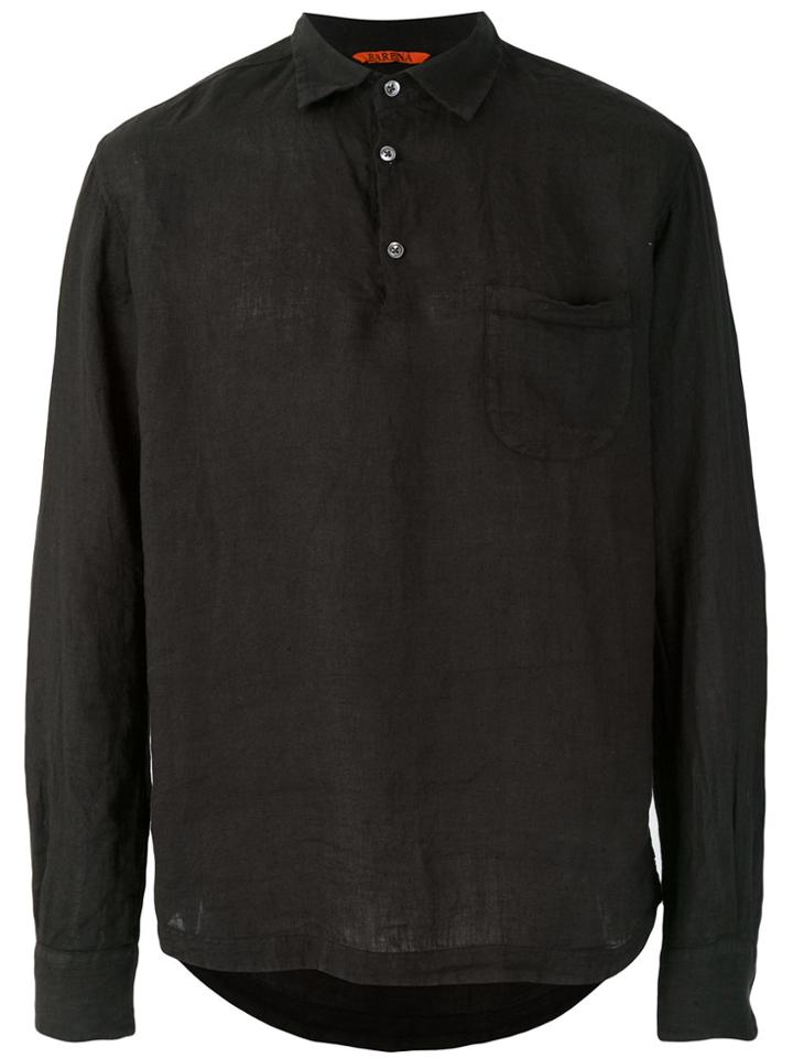 Barena Longsleeved Shirt - Black