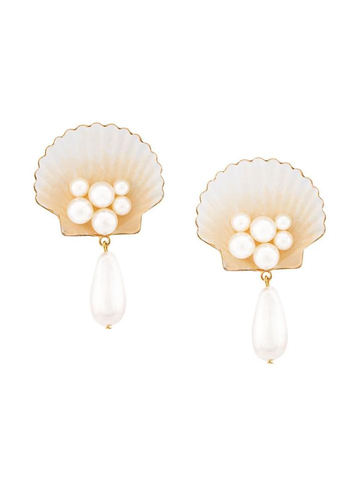 Jennifer Behr Capri Earrings - Gold