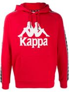 Kappa Omini Logo-print Hoodie - Red