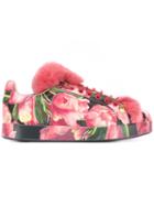 Dolce & Gabbana Tulip Print Sneakers