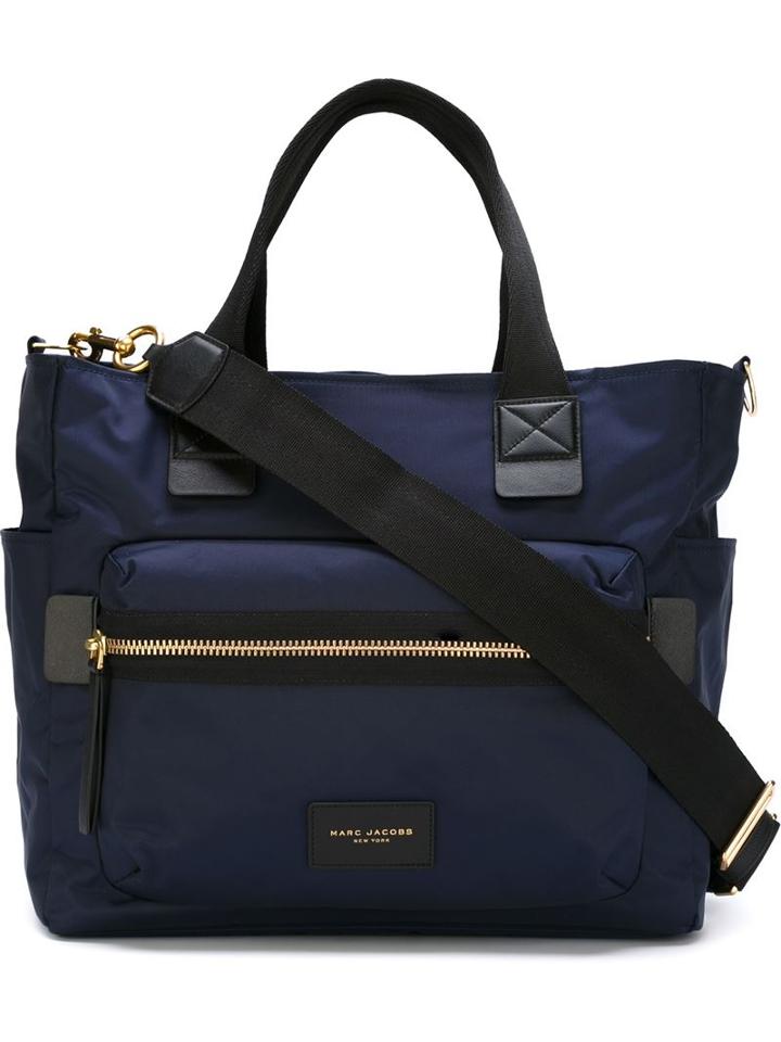 Marc Jacobs 'biker' Tote, Women's, Blue, Nylon