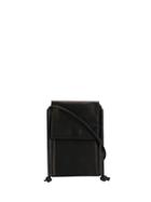 Yohji Yamamoto Stitching Detail Shoulder Bag - Black
