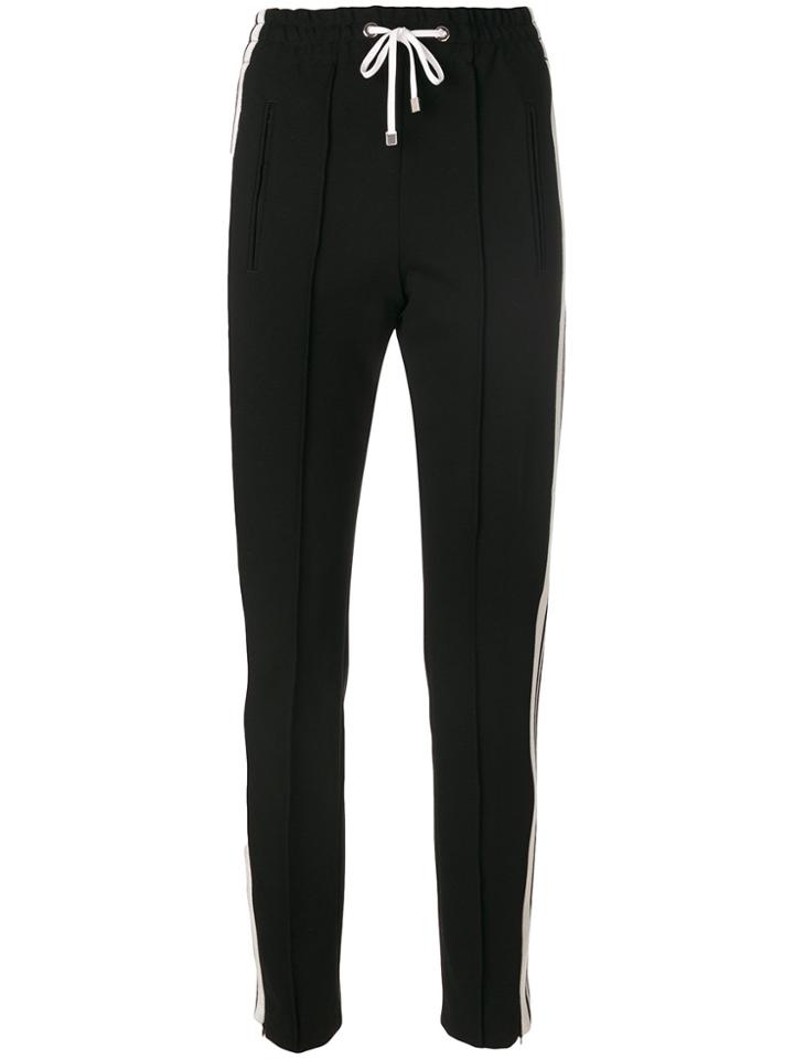 Dondup Stripe Panel Track Pants - Black
