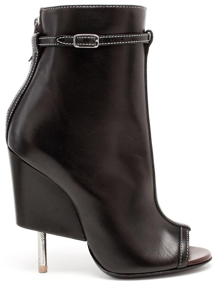 Givenchy Peep-toe Ankle Boots