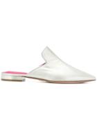 Oscar Tiye Alice Slippers - Metallic