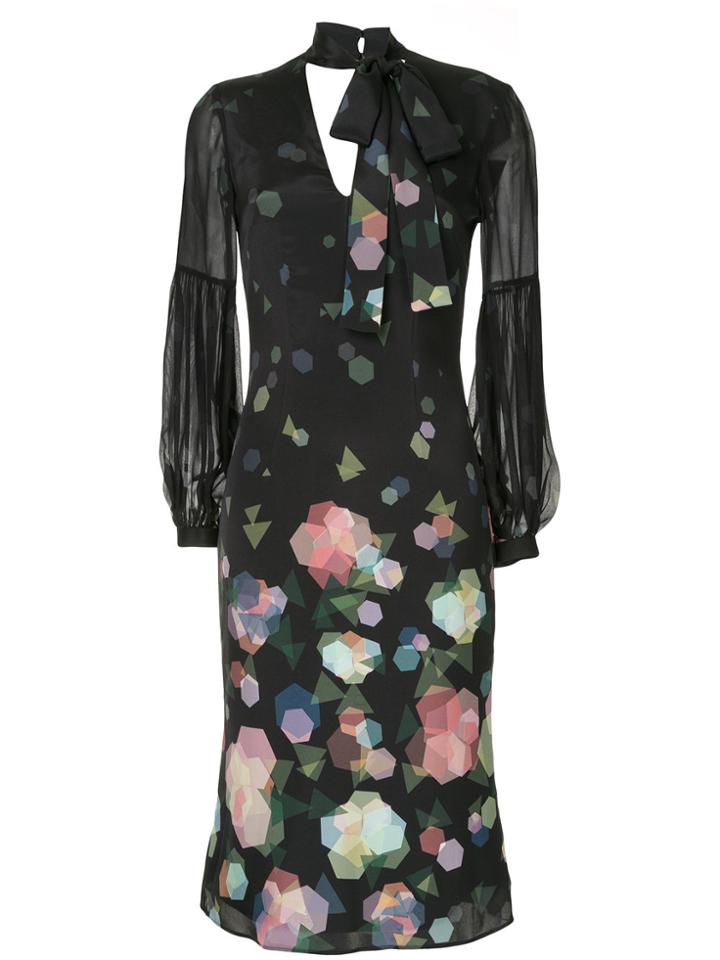 Ginger & Smart Illusion Dress - Black