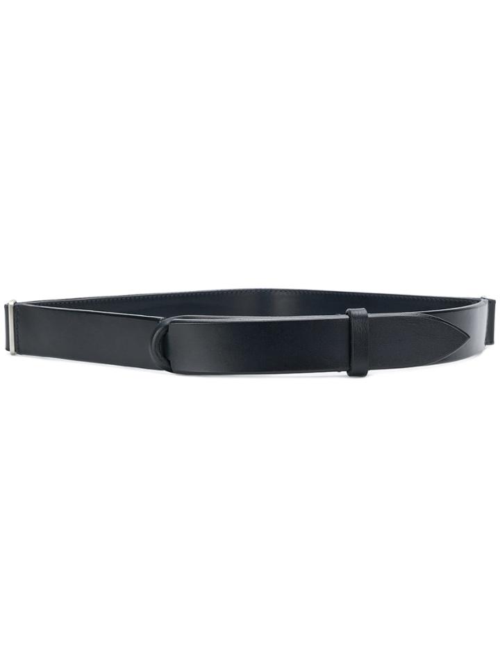 Orciani Bull No Buckle Belt - Blue