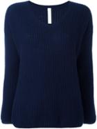 Philo-sofie V-neck Pullover, Women's, Size: 34, Blue, Cashmere
