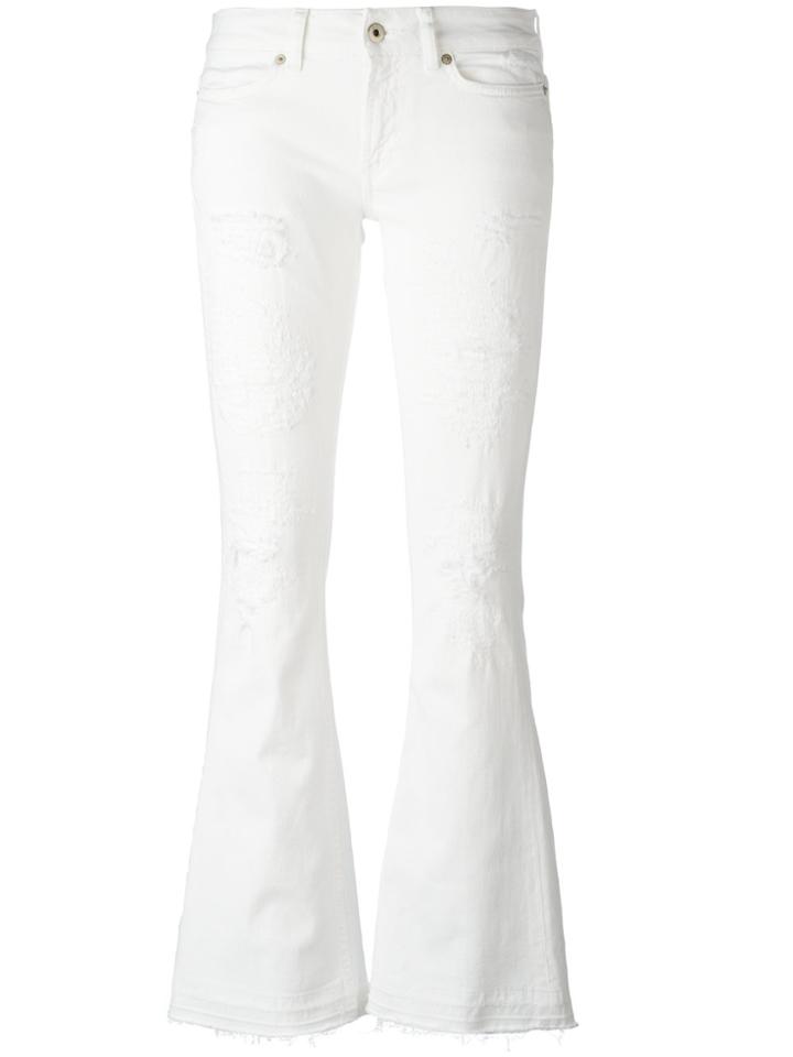 Dondup Flared Jeans - White
