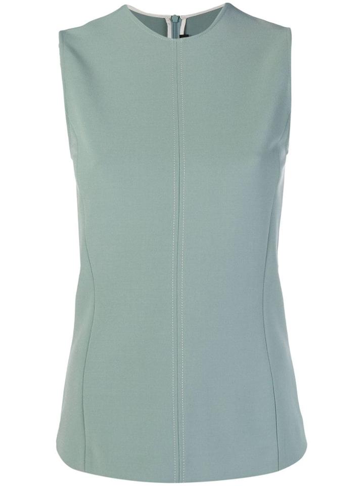 Joseph Round Neck Tank Top - Green