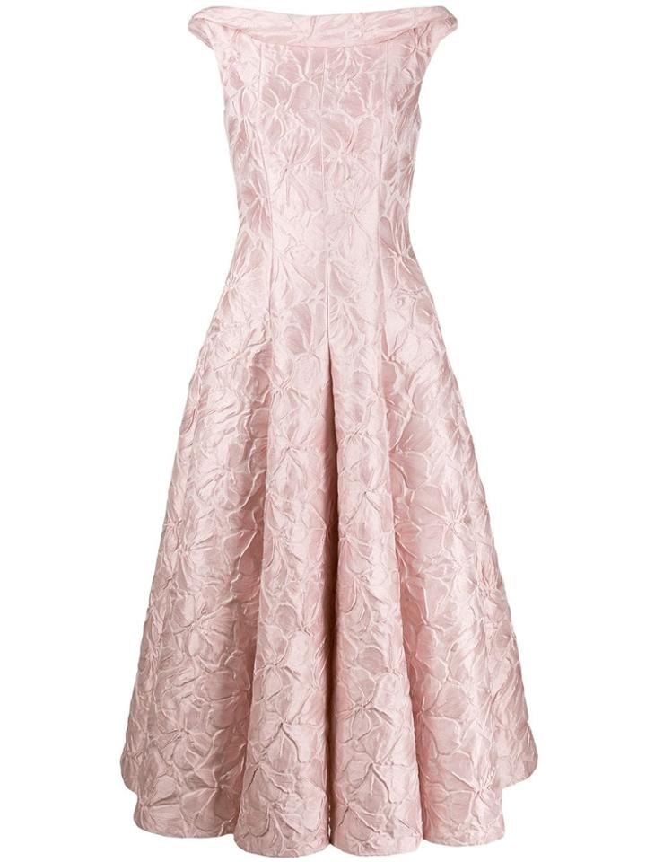 Talbot Runhof Tomini Dress - Pink