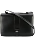 Hermès Vintage Flap Closure Shoulder Bag - Black