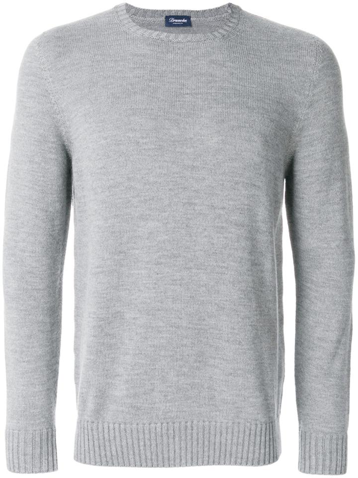 Drumohr Crew-neck Jumper - Grey