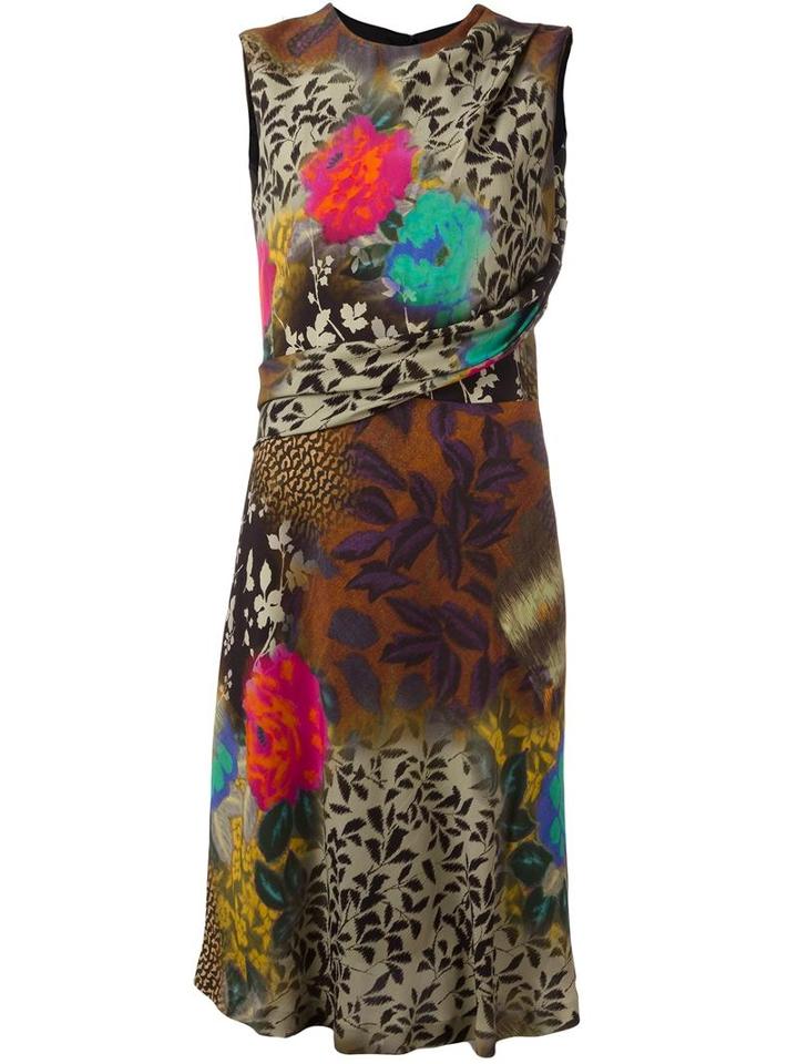 Etro Sleeveless Printed Dress, Women's, Size: 42, Spandex/elastane/cupro/viscose