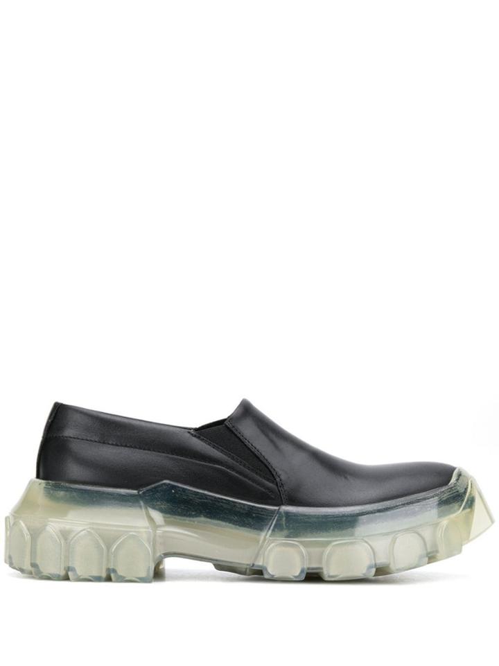 Rick Owens Chunky Sole Loafers - Black