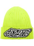 Diesel A3sth3tic Patch Beanie - Yellow