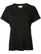 The Great - Plain T-shirt - Women - Cotton - 0, Black, Cotton