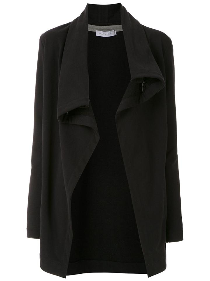 Mara Mac Oversized Blazer - Black