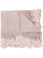 Faliero Sarti 'glicine' Scarf, Women's, Pink/purple, Silk/wool