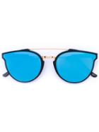 Retrosuperfuture - Giaguaro Sunglasses - Men - Acetate/metal - One Size, Blue, Acetate/metal