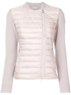 Moncler Padded Front Knitted Cardigan - Pink & Purple