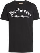 Burberry Archive Logo Cotton T-shirt - Black