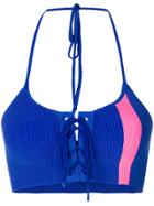 Fenty X Puma Racing Halter Crop Top - Blue