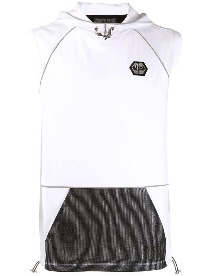 Philipp Plein Jogging Tank Top - White