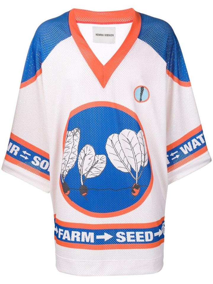 Henrik Vibskov Farm Jersey - White
