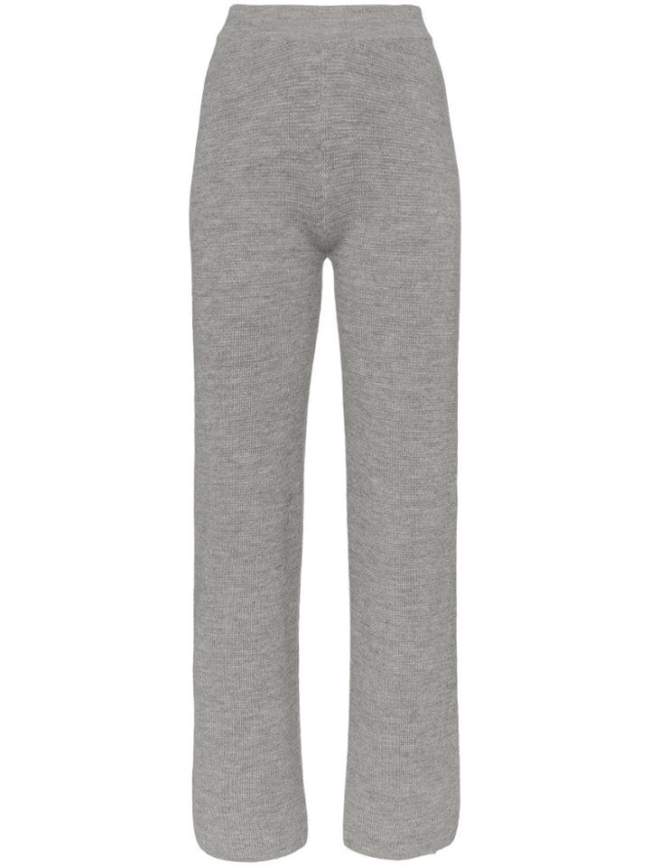 Carcel Milano Alpaca Wool Trousers - Grey
