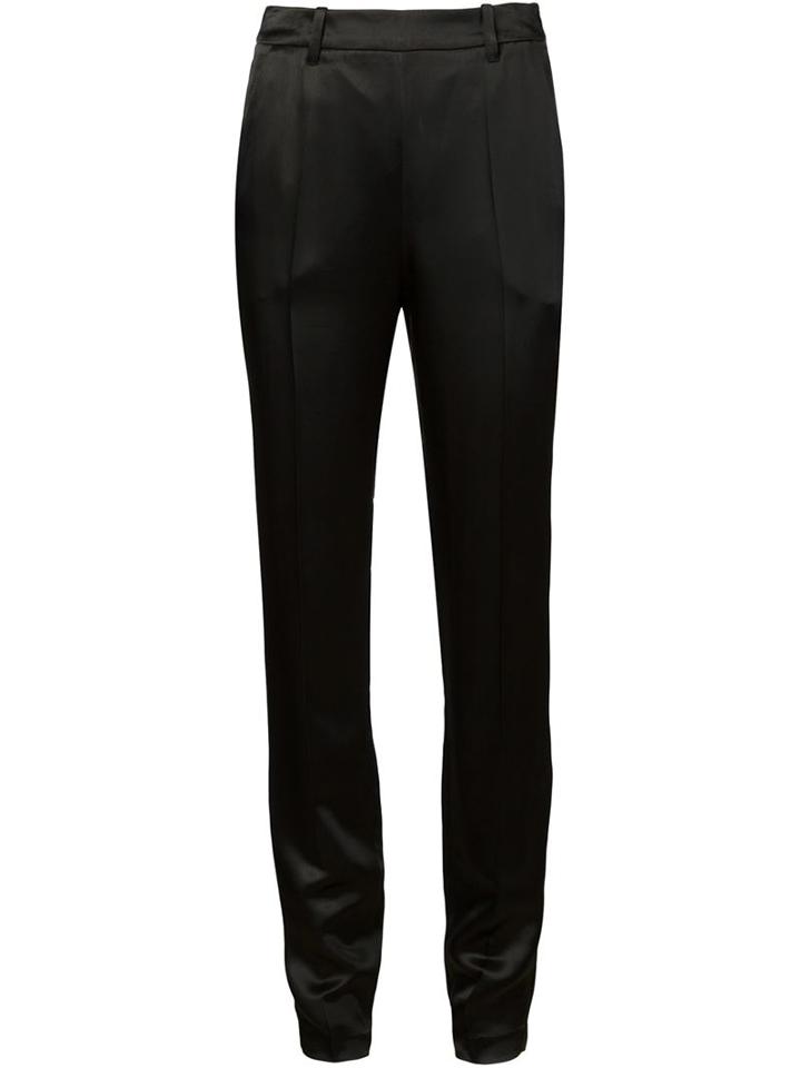 Barbara Bui Slim Fit Trousers, Women's, Size: 40, Black, Viscose